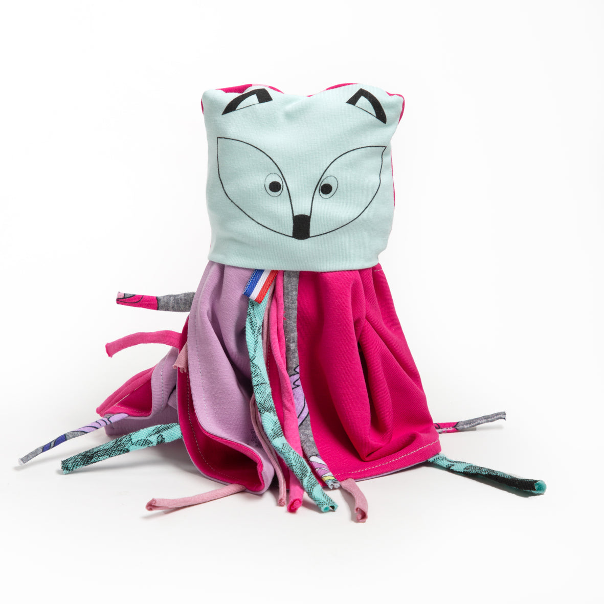 Doudou coperta volpe azzurra