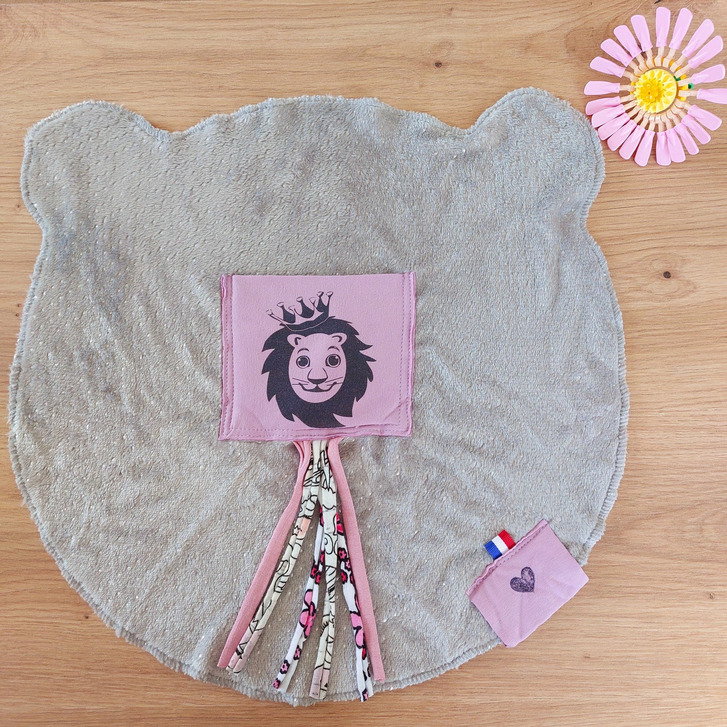 Comforter Dodyz grey lilac lion