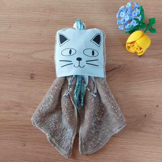 Doudou Dodyz talpa gatto azzurro