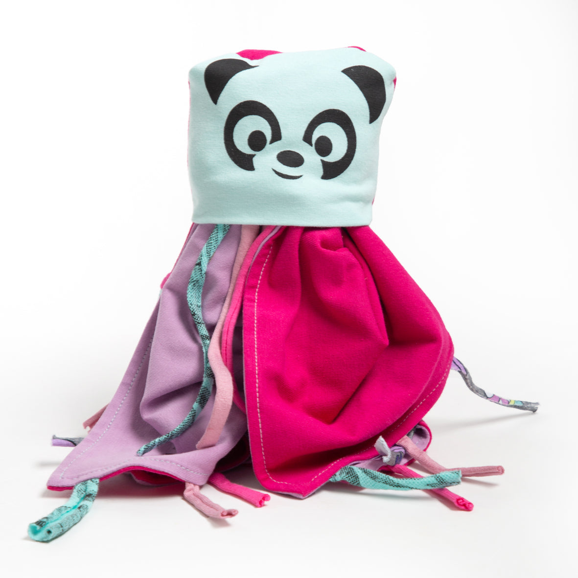 Coperta dou dou panda azzurro