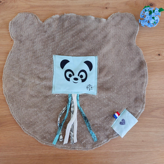Doudou Dodyz talpa panda azzurro