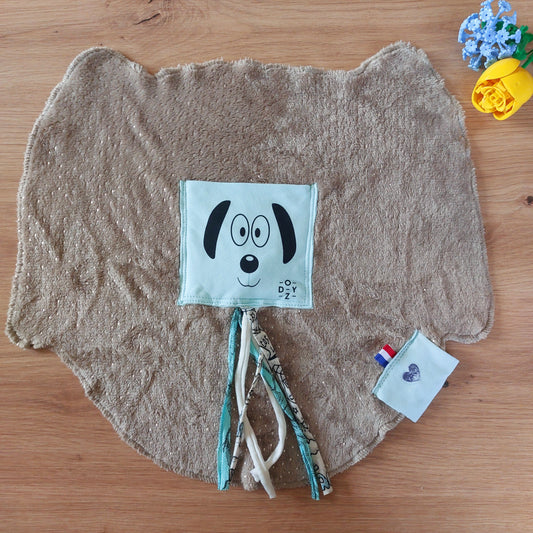 Doudou Dodyz talpa cane azzurro